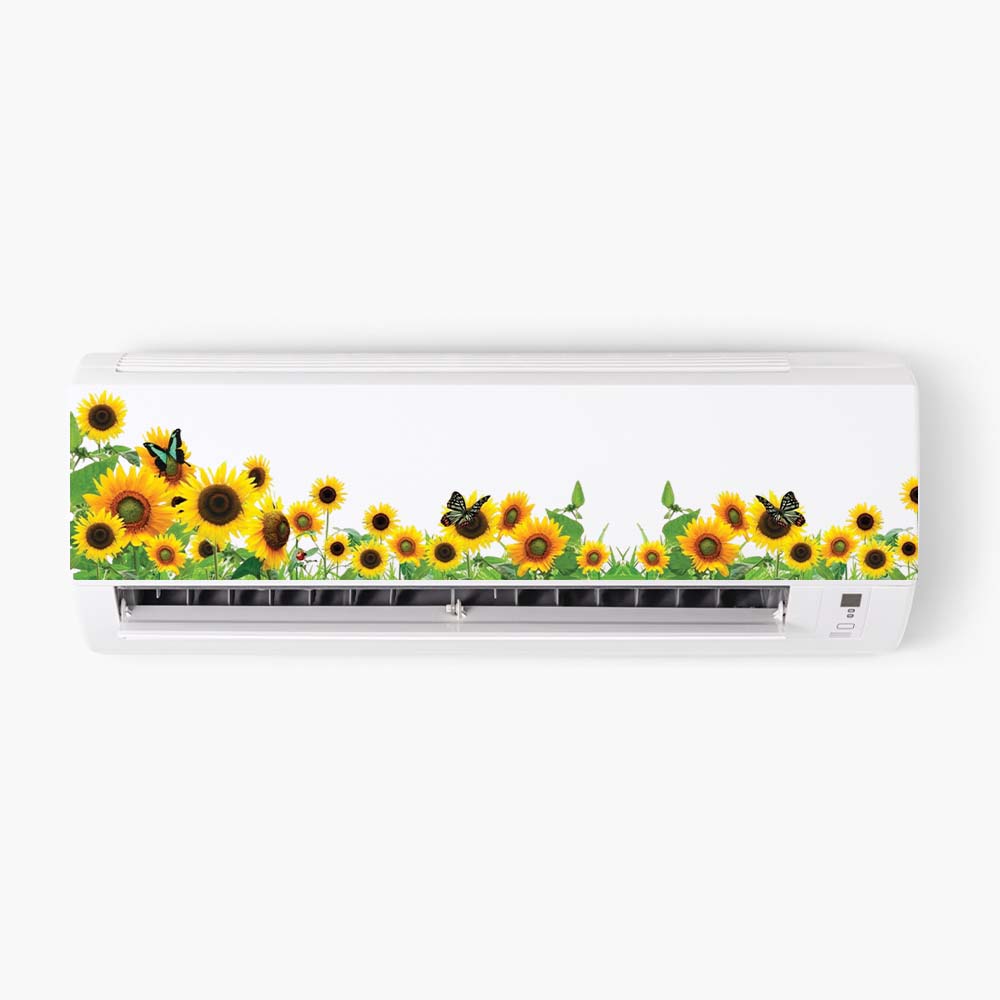 Sunflower AC Sticker