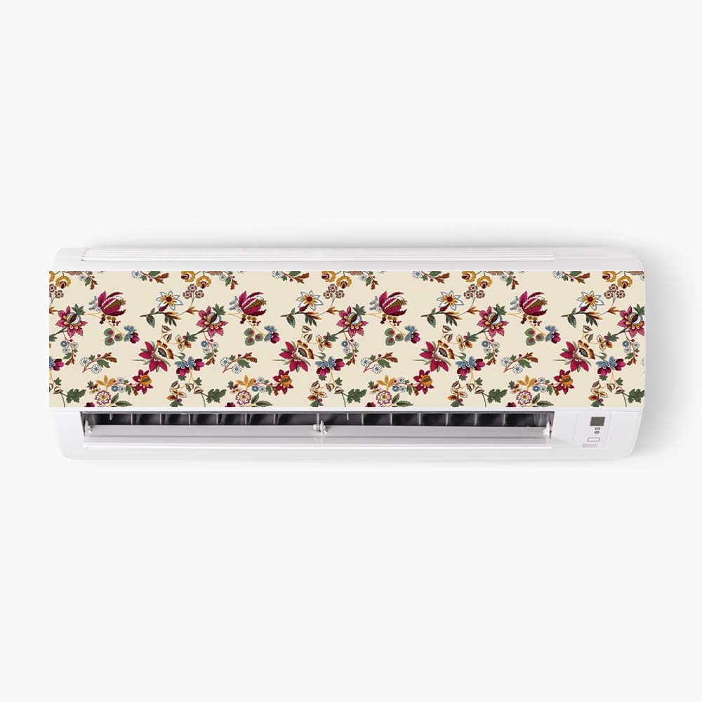 Floral Pattern AC Sticker