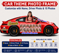 Porsche Car Theme Photo Frame