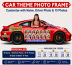 Porsche Car Theme Photo Frame