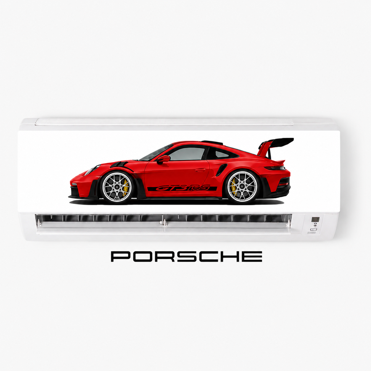 Blue Porsche AC Sticker
