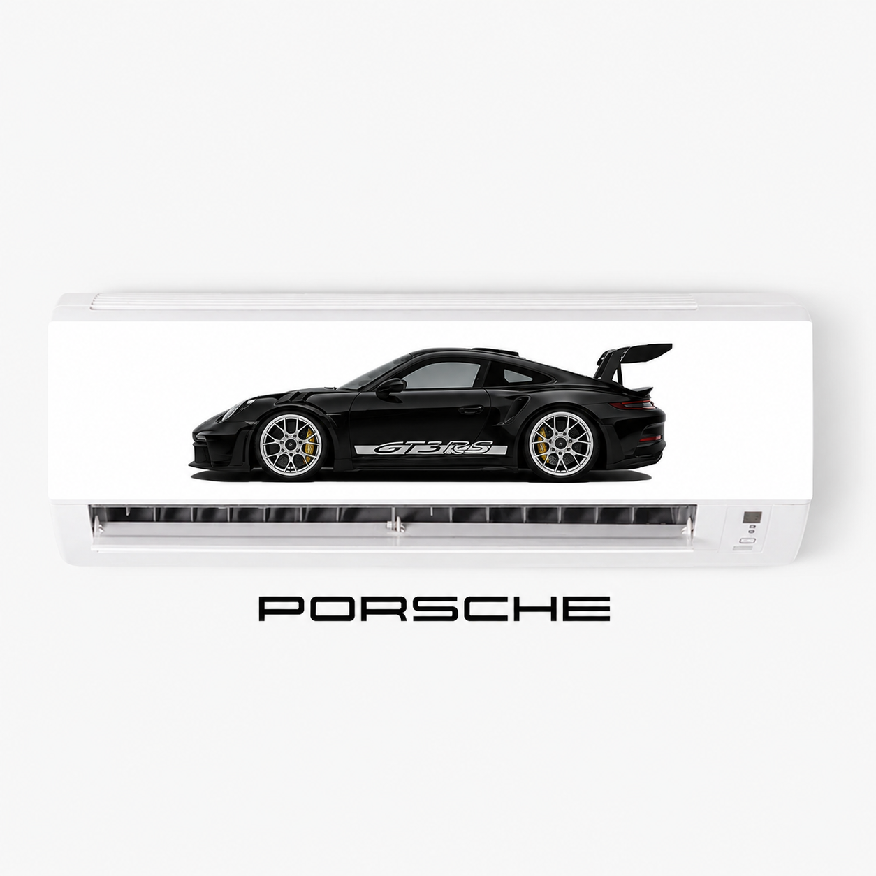 Blue Porsche AC Sticker