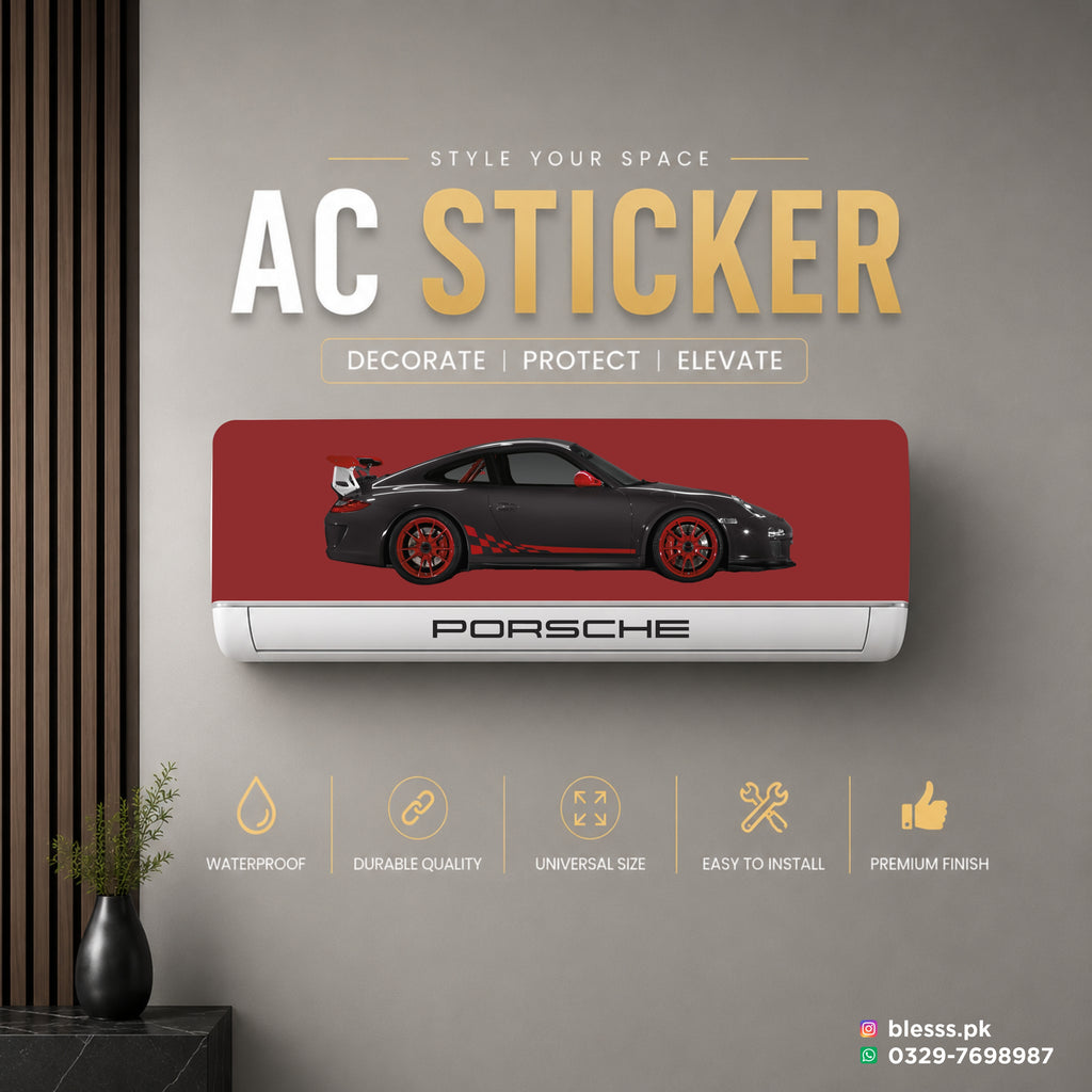 Porsche Full AC Sticker
