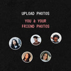 Customized Besties Art | F.R.I.E.N.D.S Inspired
