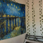 Van Gogh: Night Over The Rhone Tapestry