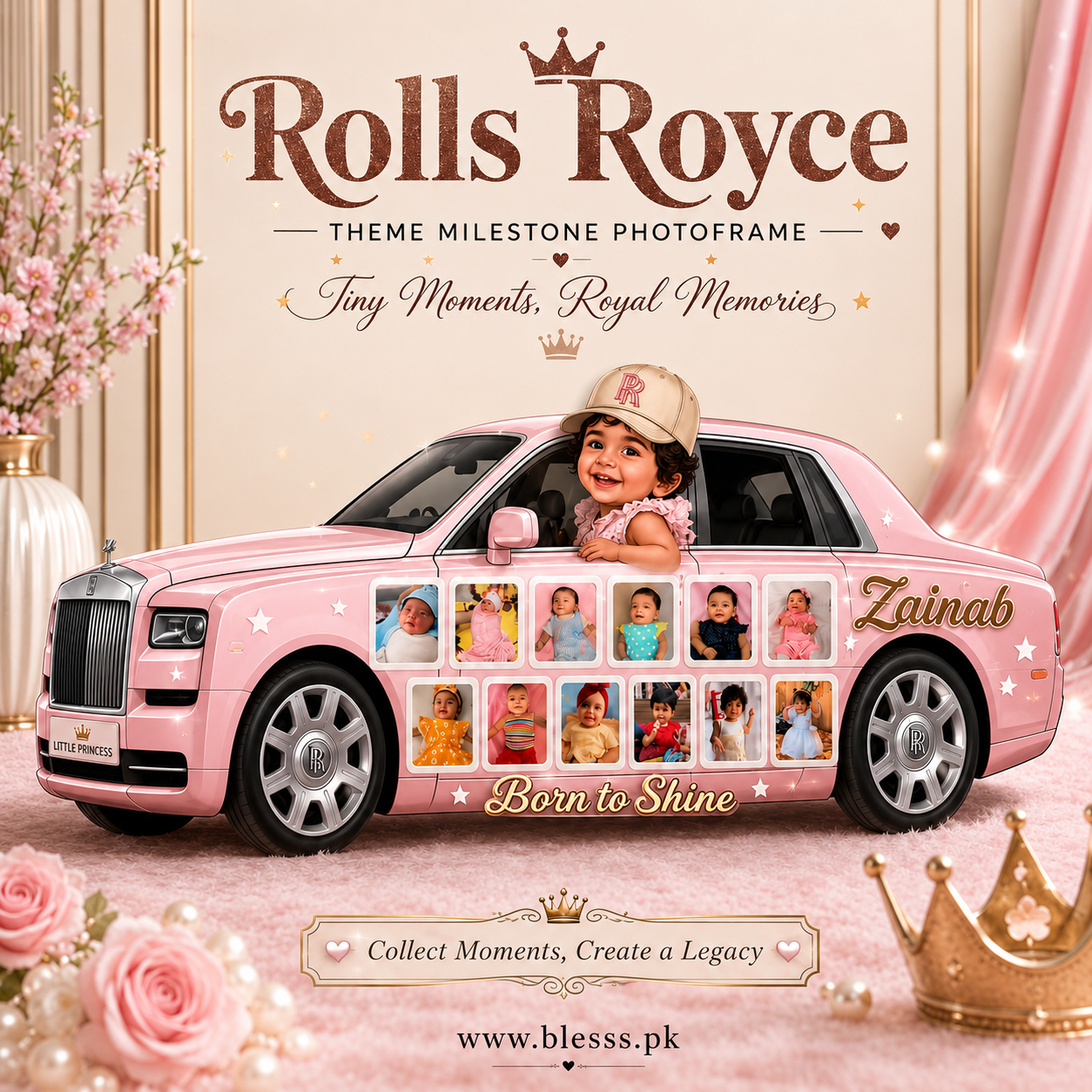 Rolls Royce Car Theme Photo Frame