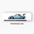 Blue Porsche AC Sticker