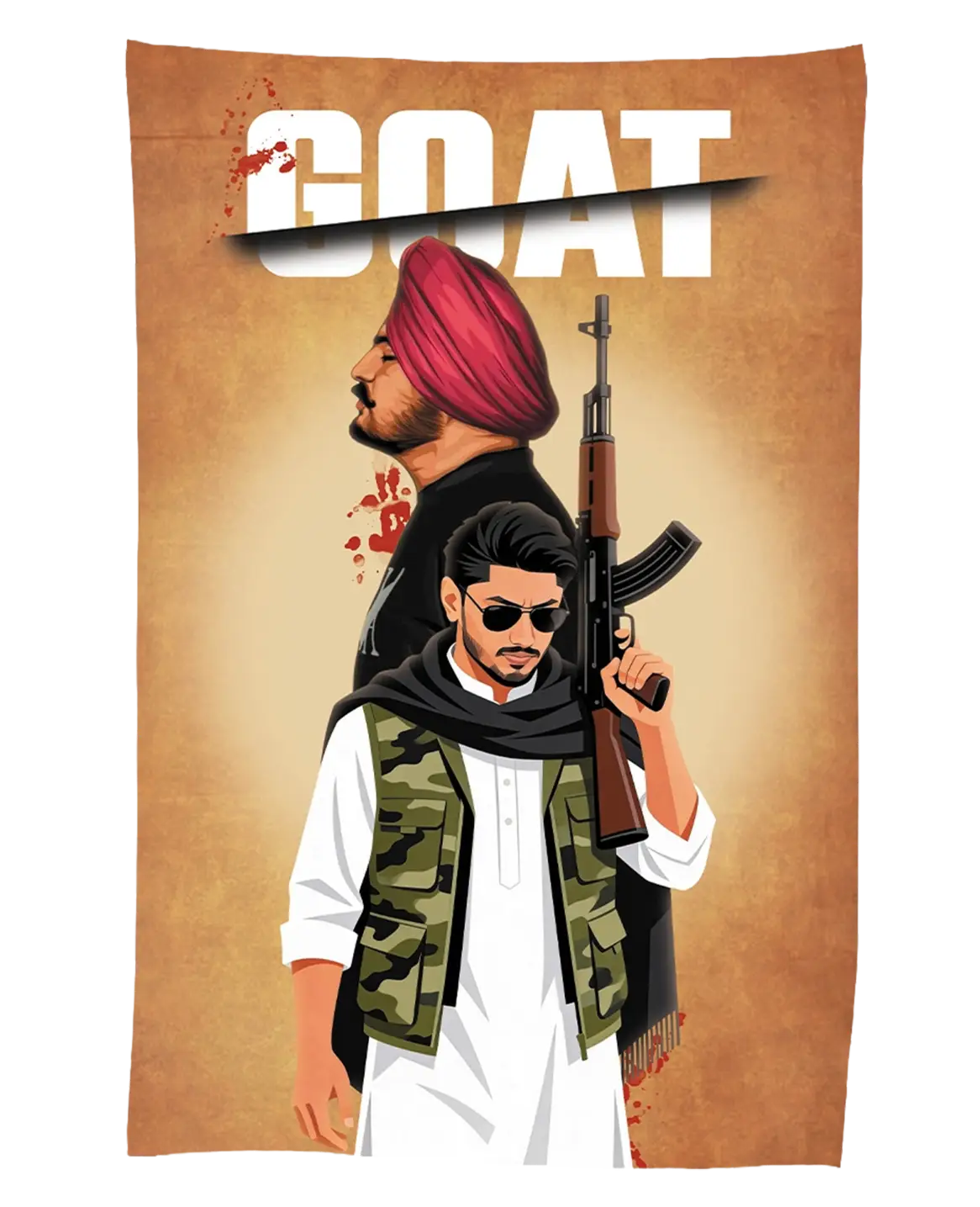 Custom Sidhu Moose Wala | Tapestry