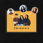 Customized Besties Art | F.R.I.E.N.D.S Inspired