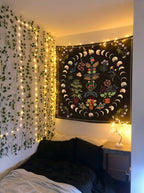 Moon Mandala Tapestry