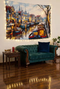 Amsterdam Canal Tapestry