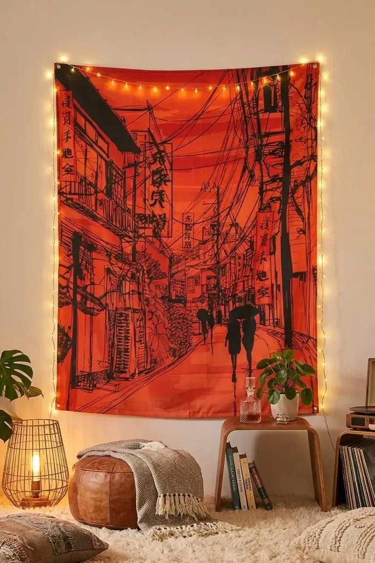 Tokyo Street Tapestry