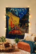 Van Gogh: Night Terrace Tapestry