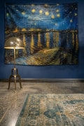 Van Gogh: Night Over The Rhone Tapestry